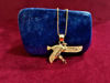 Picture of Beautiful Goddess Nekhbet Gold Necklace
