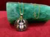 Picture of Gold Opal Scarab Flower of life Necklace