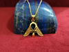 Picture of Gold Winged Ankh Amulet Necklace