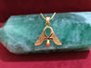 Picture of Gold Winged Ankh Amulet Necklace