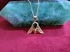 Picture of Gold Winged Ankh Amulet Necklace