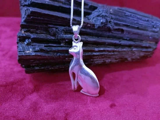 Picture of Bastet Sterling Silver Necklace
