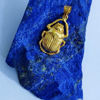 Picture of Gold Plated Egyptian Scarab Beetle Pendant