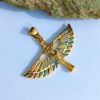 Picture of Gold Plated Goddess Isis The Magician Opal Pendant