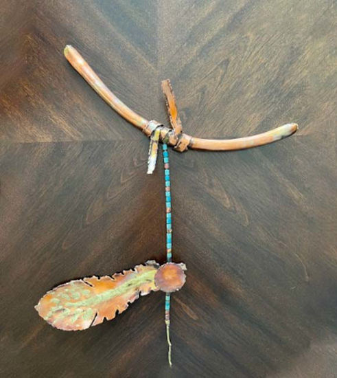 Picture of Copper prayer stick