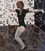 Picture of Mosaic Ballerina Dancer In the Zone; wall art; Mosaic wall art; Ballerina; Mosaic Ballerina; Dancer; Ballet; Mosaic Dancer