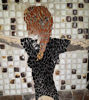 Picture of Mosaic Ballerina Dancer In the Zone; wall art; Mosaic wall art; Ballerina; Mosaic Ballerina; Dancer; Ballet; Mosaic Dancer