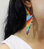 Picture of Rainbow Wings Earrings Maasai Handmade African Beaded Earrings Gifts For Her