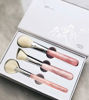 Picture of 3PC ROSE QUARTZ BRUSH SET