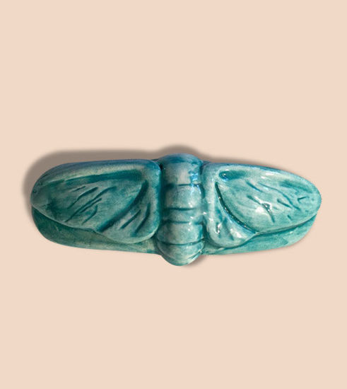 Picture of Light Ceramic Turquoise Clip hair