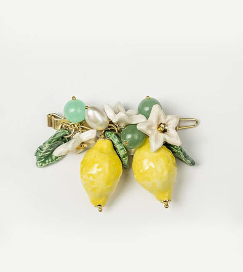 Picture of Hair clip with Lemons