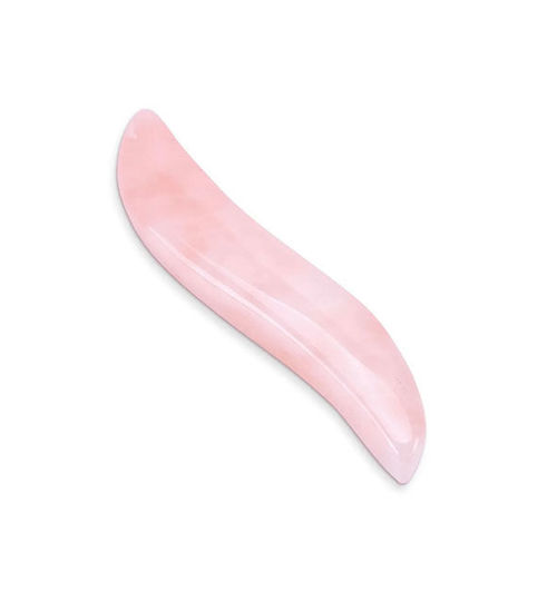 Picture of ROSE QUARTZ EYE MASSAGE TOOL