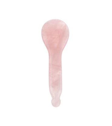 Picture of ROSE QUARTZ GUA SHA SCULPTING SPOON