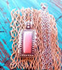 Picture of Solid Silver Pink Coral Handcrafted Necklace, Solid Silver Necklace,Tribal Necklace,Handcrafted Silver