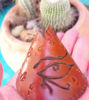 Picture of Personalized cute little leather teepee