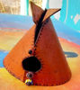 Picture of Teepee Real Leather Handcrafted incense burner