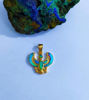 Picture of God Horus Of Protection Gold Filled Opal Pendant