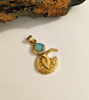 Picture of God Thoth The Scribe Gold Plated Opal Pendant