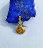 Picture of God Thoth The Scribe Gold Plated Opal Pendant