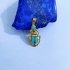 Picture of Gold Winged Royal Scarab Of Rebirth Opal Pendant