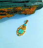 Picture of Gold Winged Royal Scarab Of Rebirth Opal Pendant