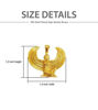 Picture of Winged Goddess Maat Of Justice Gold Filled Pendant