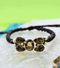 Picture of CITRINE Macrame Handmade Adjustable Bracelet, Reiki jewelery,Wedding jewelery, Festival, Psytrance , Chakras,Healing