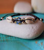 Picture of Unique ArtesaniaLosMolinos Designed Vintage Glass and Silver White Brass Beads Handwoven Bracelet, Tribal Art, Free Spirit Bracelets