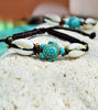 Picture of Handwoven Macrame Sacred Turtle Cowrie Shell Native Tribal Unisex Adjustable Bracelet 1pc