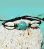 Picture of Handwoven Macrame Sacred Turtle Cowrie Shell Native Tribal Unisex Adjustable Bracelet 1pc
