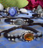 Picture of Totem Turquoise Macrame Handmade Adjustable Bracelet Reiki Tribal jewelery,Wedding jewelery, festival, Psytrance , Chakras,Healing