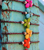 Picture of Colourful Bracelet, Chakra colours, Adjustable Bracelet, Best Friends Bracelet, Biodegradable Bracelet, Butterfly Bracelet, Mother-daughter