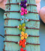 Picture of Colourful Bracelet, Chakra colours, Adjustable Bracelet, Best Friends Bracelet, Biodegradable Bracelet, Butterfly Bracelet, Mother-daughter