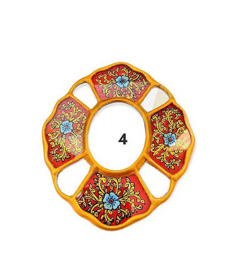 Picture of Gold Colonial Mirrors