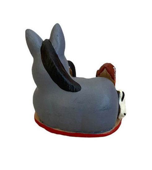 Picture of Donkey and Nativity Scene.