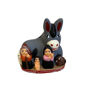 Picture of Donkey and Nativity Scene.