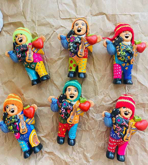 Picture of Magical Ekeko Colorful Pattern Design.