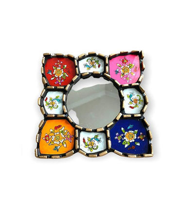 Picture of Handmade Colonial Mirror – Peruvian Vintage Wall Decor