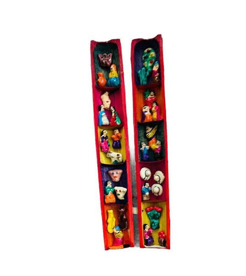 Picture of Nativity Ethnic Scene. Cane RETABLO