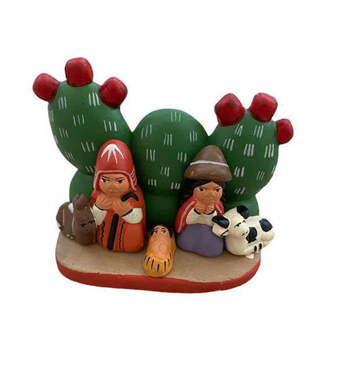 Picture of Nopal and Nativity Scene.