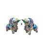 Picture of Magical Pucara Bulls. Two pieces.