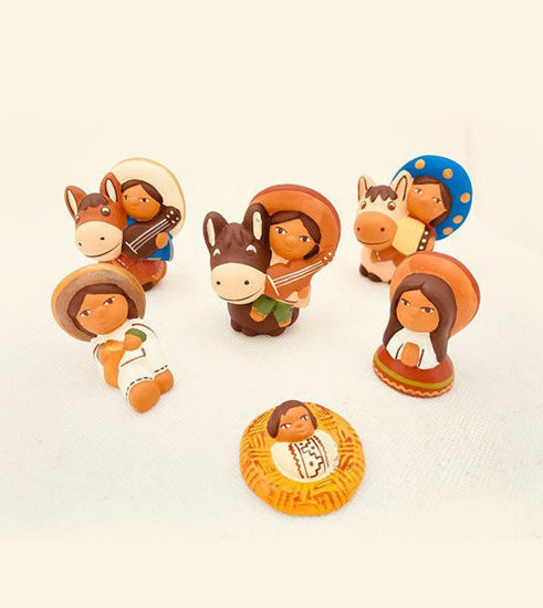Picture of Mexican Nativity Scene.