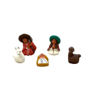 Picture of Ethnic Nativity Scene.