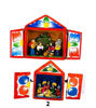 Picture of Retablo Nativity Ornament Set.