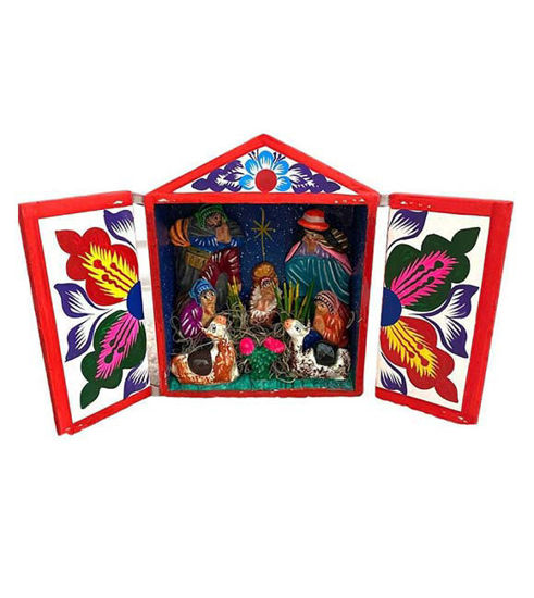 Picture of Retablo Nativity Scene
