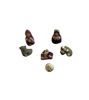 Picture of Tiny Handmade Nativity Scene (7 Piece) – Peruvian Mini Holy Family Christmas Ornament Set