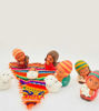 Picture of Tiny Handmade Nativity Scene (8 Piece) – Peruvian Mini Holy Family & Three Kings Christmas Set