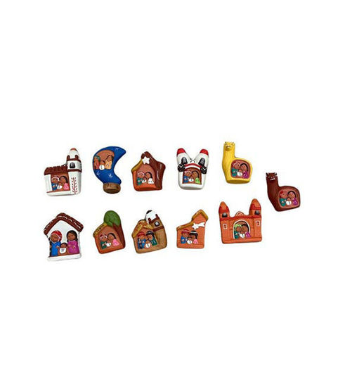 Picture of Tiny Nativity Scene.Christmas tree ornament.1 piece.