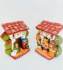 Picture of Vintage Nativity Scene Set – Handmade Peruvian Ceramic Folk Art Church Ornament (Set of 2)