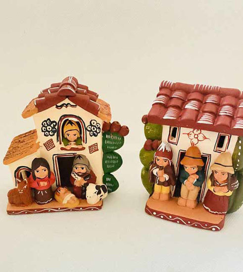 Picture of Vintage Nativity Scene Set.